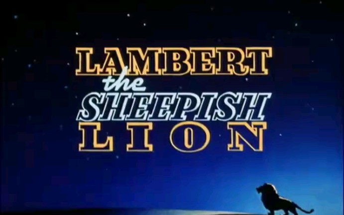 迪士尼动画羊妈妈和狮子 Lambert the Sheepish Lion.1952.原版标题卡开头和结尾哔哩哔哩bilibili