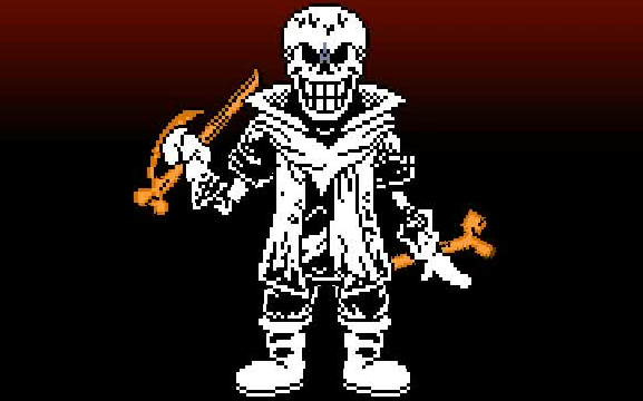 [dustbelief]papyrus fight(no item(phase2