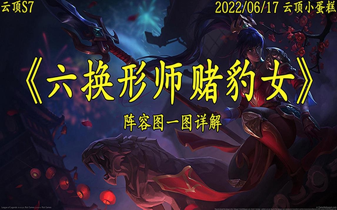 活动  《六换形赌豹女》阵容图一图详解