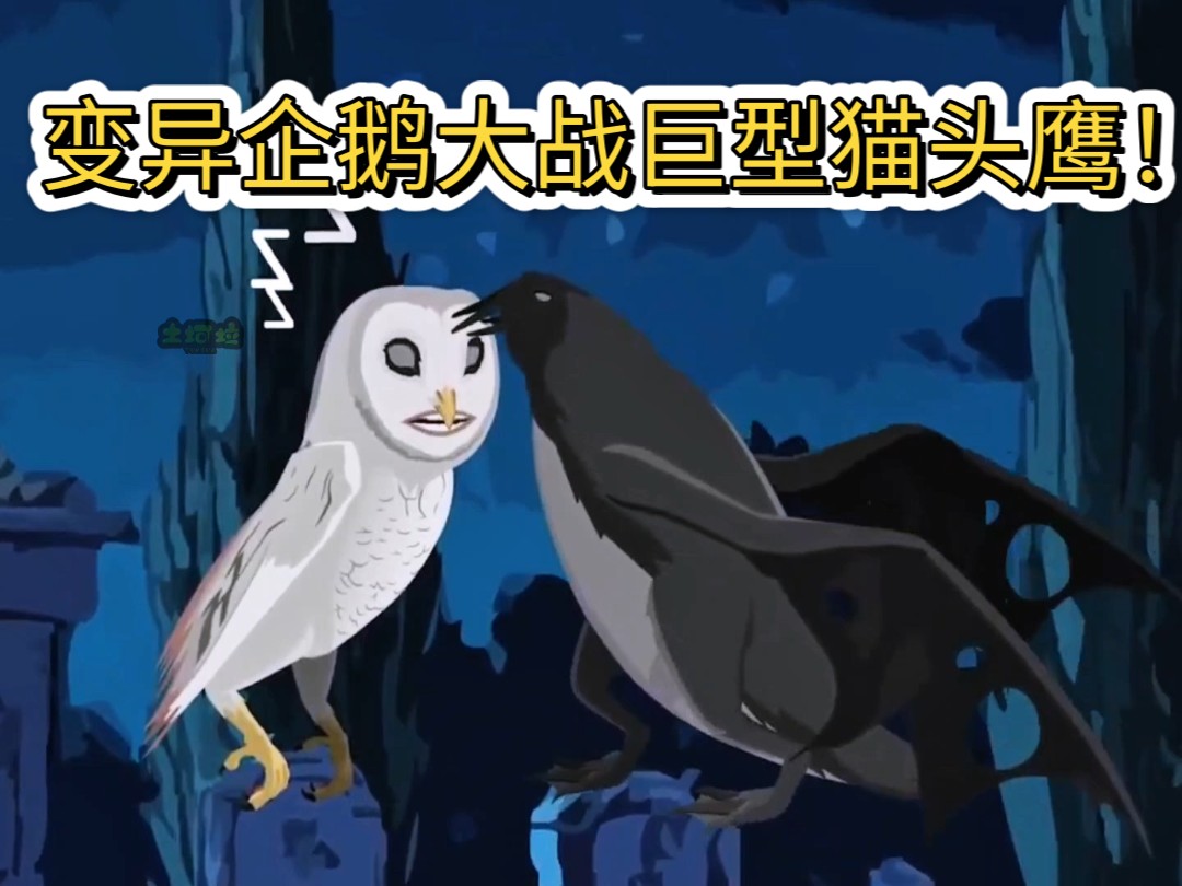 变异企鹅大战巨型猫头鹰!