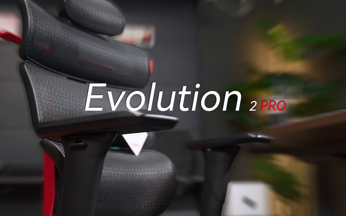 黑红配色是真的帅,电竞风的人体工学椅Ergomax Evolution 2 PRO使用体验哔哩哔哩bilibili