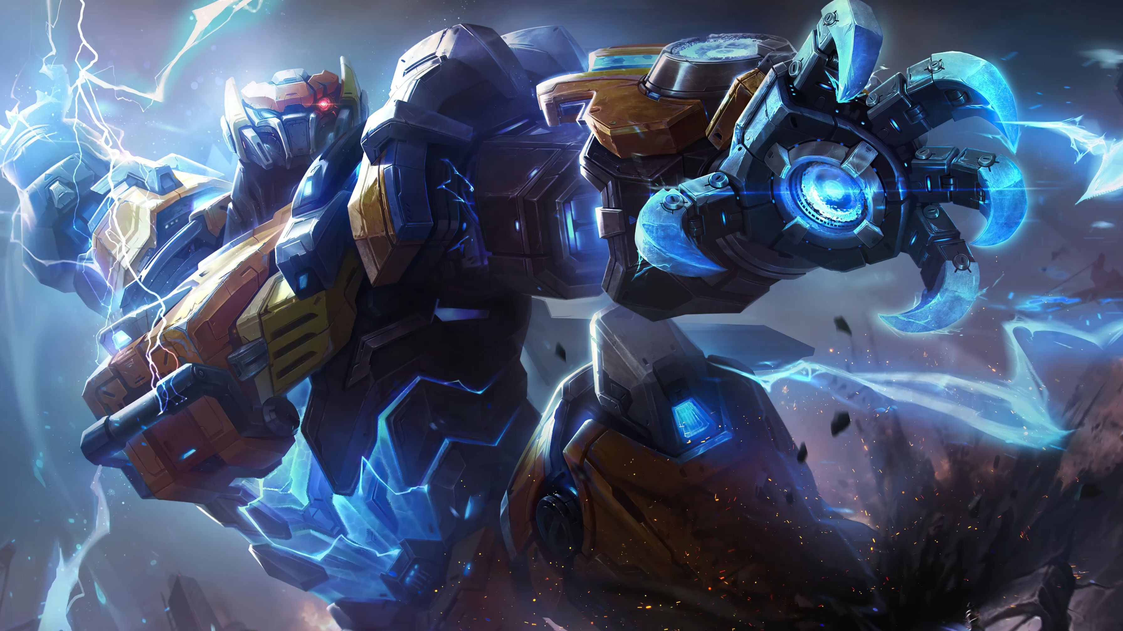 联盟手游【霸天系列2025】4k插画!