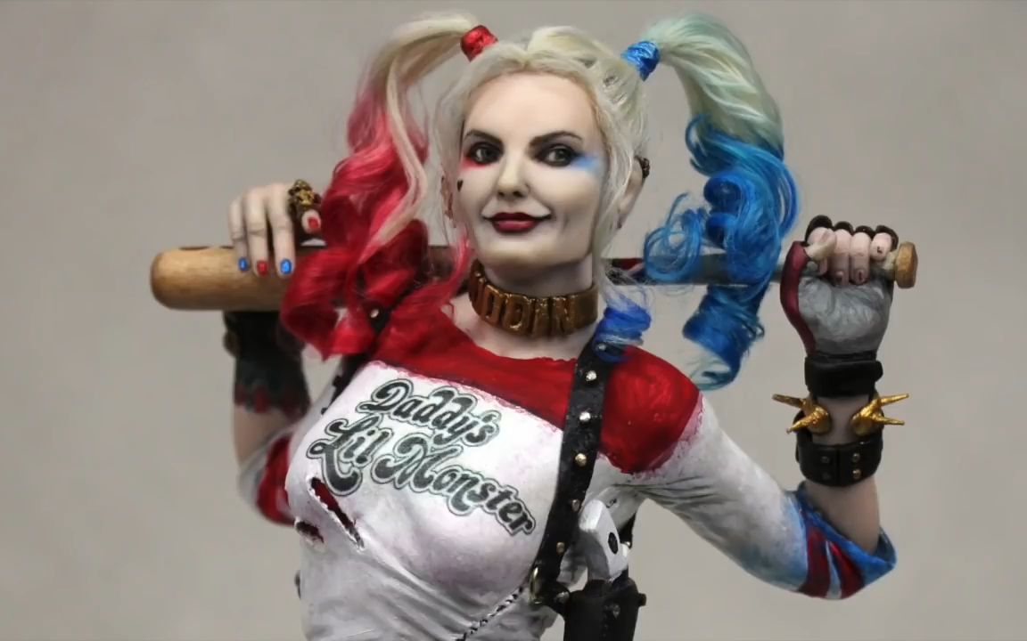 活动作品小丑女从骨到皮重塑哥谭市小野猫哈莉奎茵