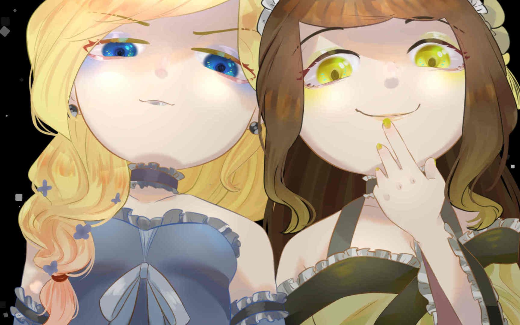 【繪圖過程】空松公主和十四公主