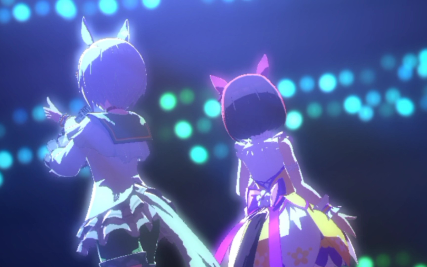 赛马娘星云天空x西野花transforming