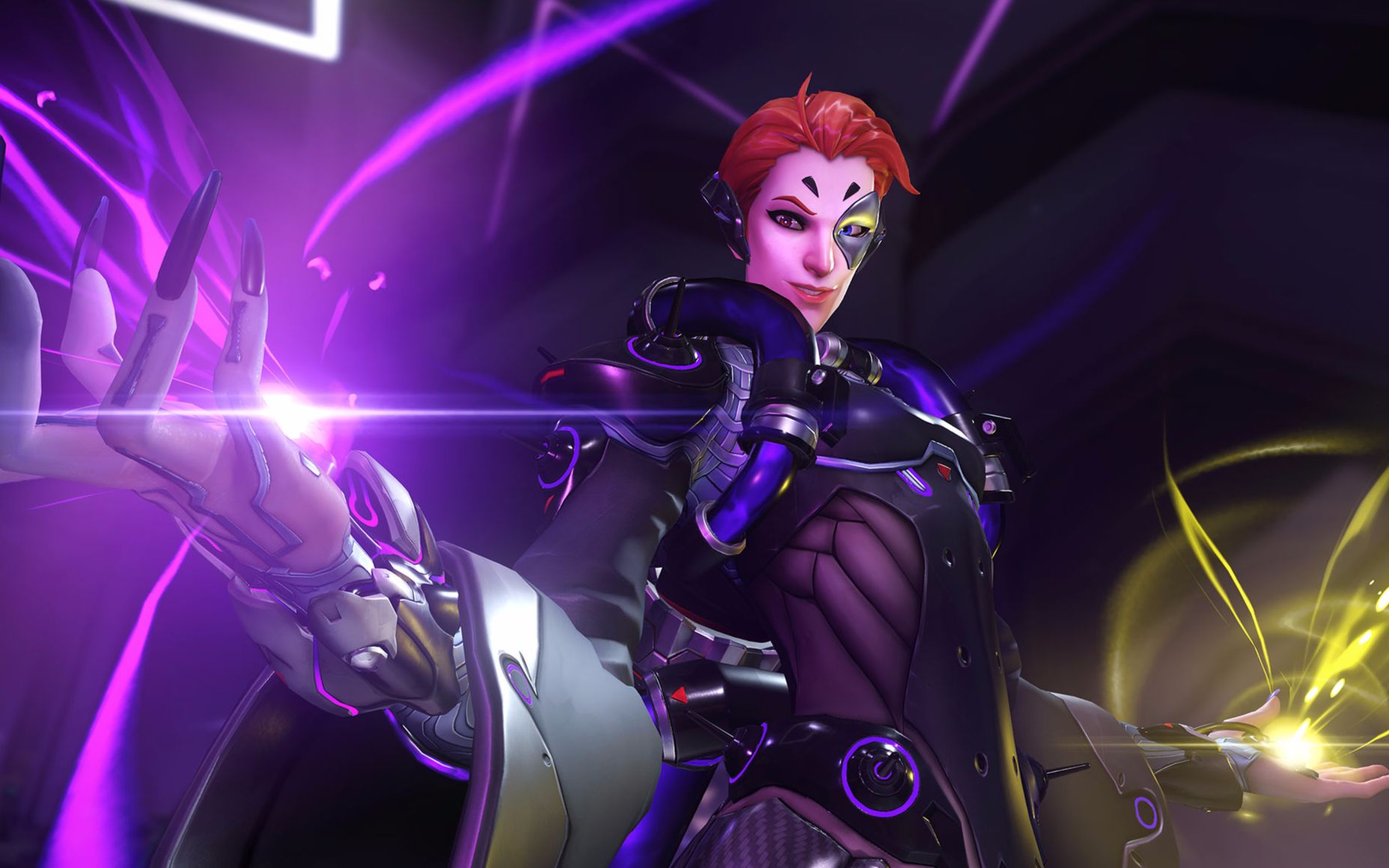 【守望先锋】莫伊拉shift和超级跳试验 简易教学