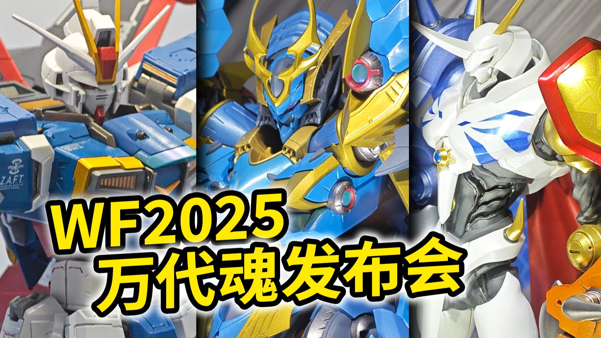 WF2025，居然第一次现场参加了模玩发布会！？