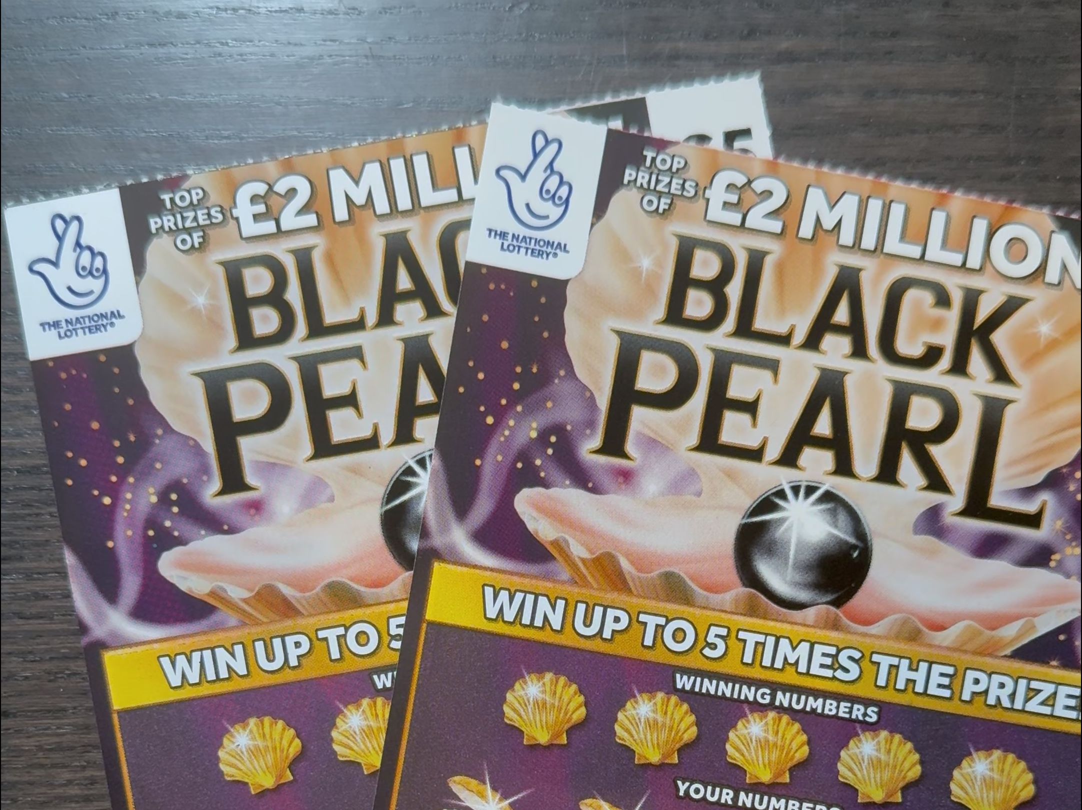 挑战刮遍英国刮刮乐day15之5镑彩票回归