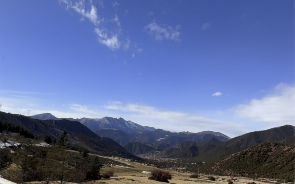 冬季摩旅318 拉乌山观景台-如美村(第一人称视角无bgm)
