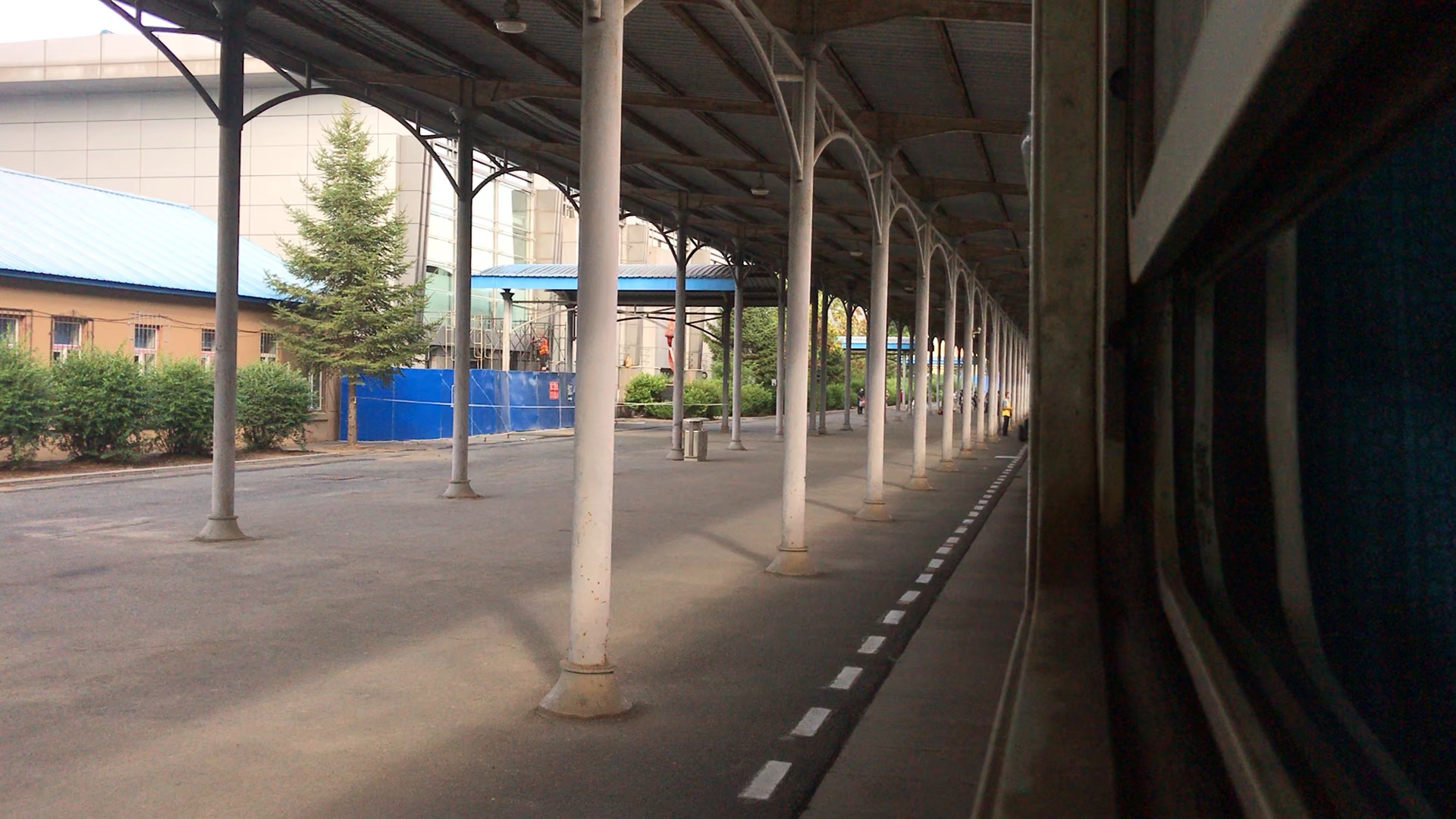 k7521次列车白泉站—辽源站下行左侧原速瞭望 车型:yz22b_哔哩哔哩