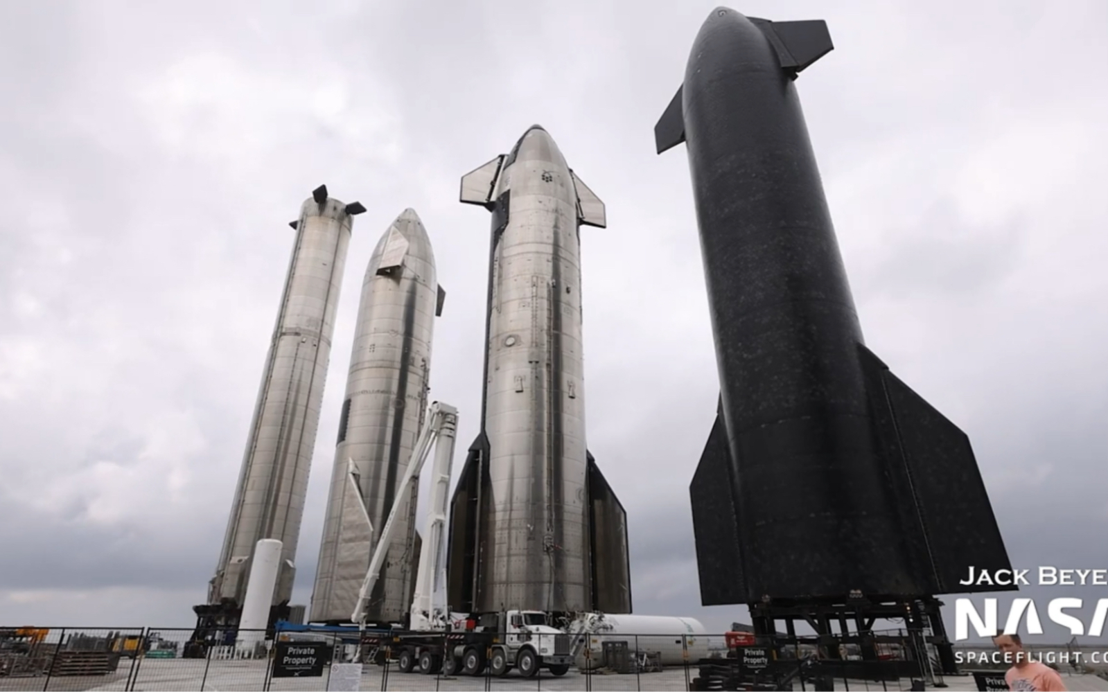 spacex博卡奇卡starship基地1月27-30日进展