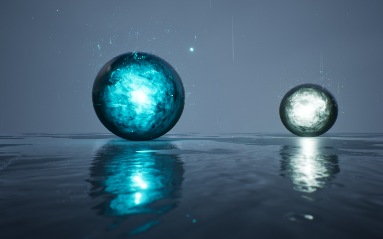 虚幻4魔法水晶球特效