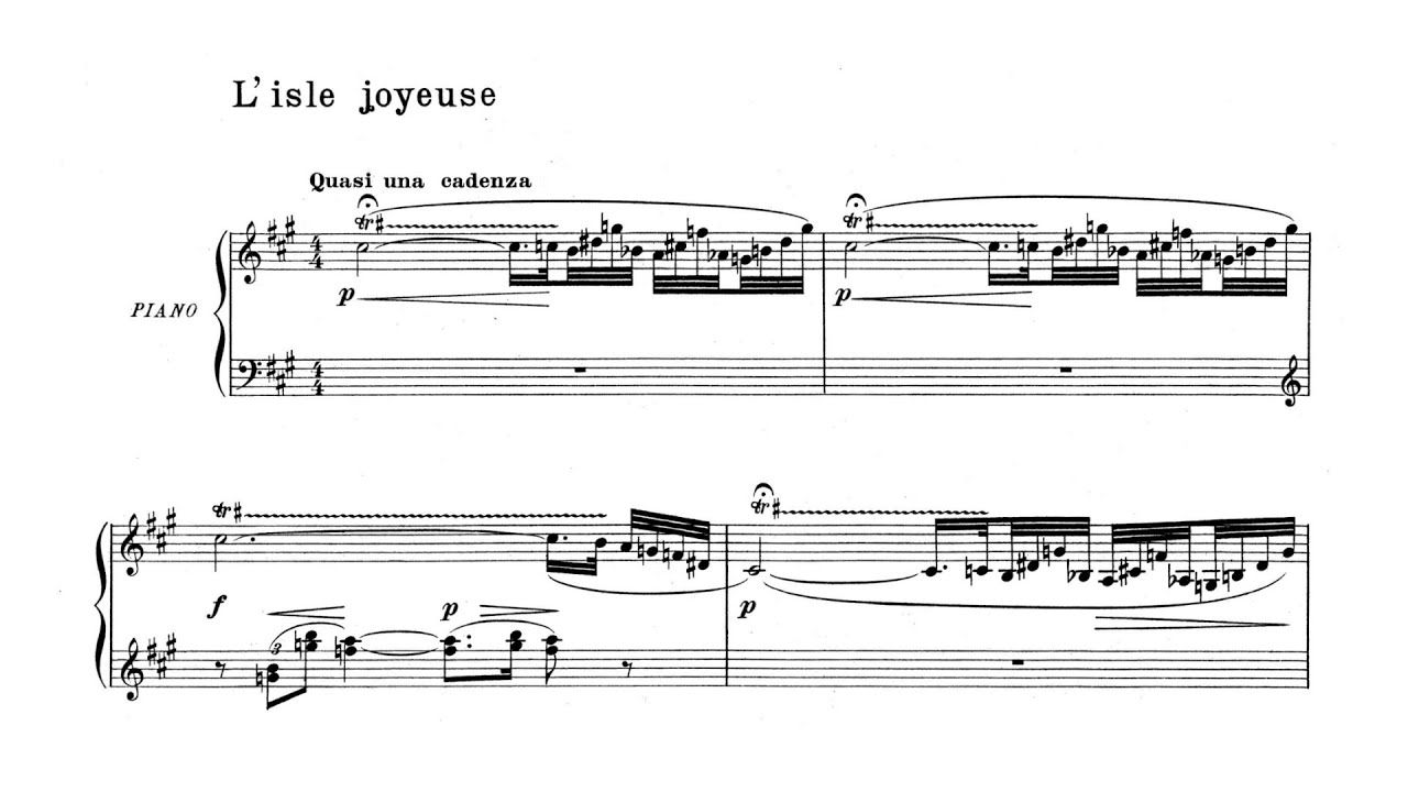 【德彪西】欢乐岛 l.106|saskia giorgini