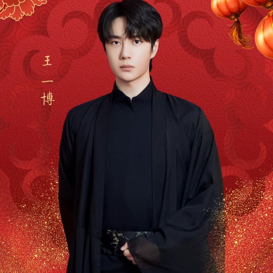 王一博黑纱国风造型96,果然还得是你啊,王一博黑纱造型99喜欢的在
