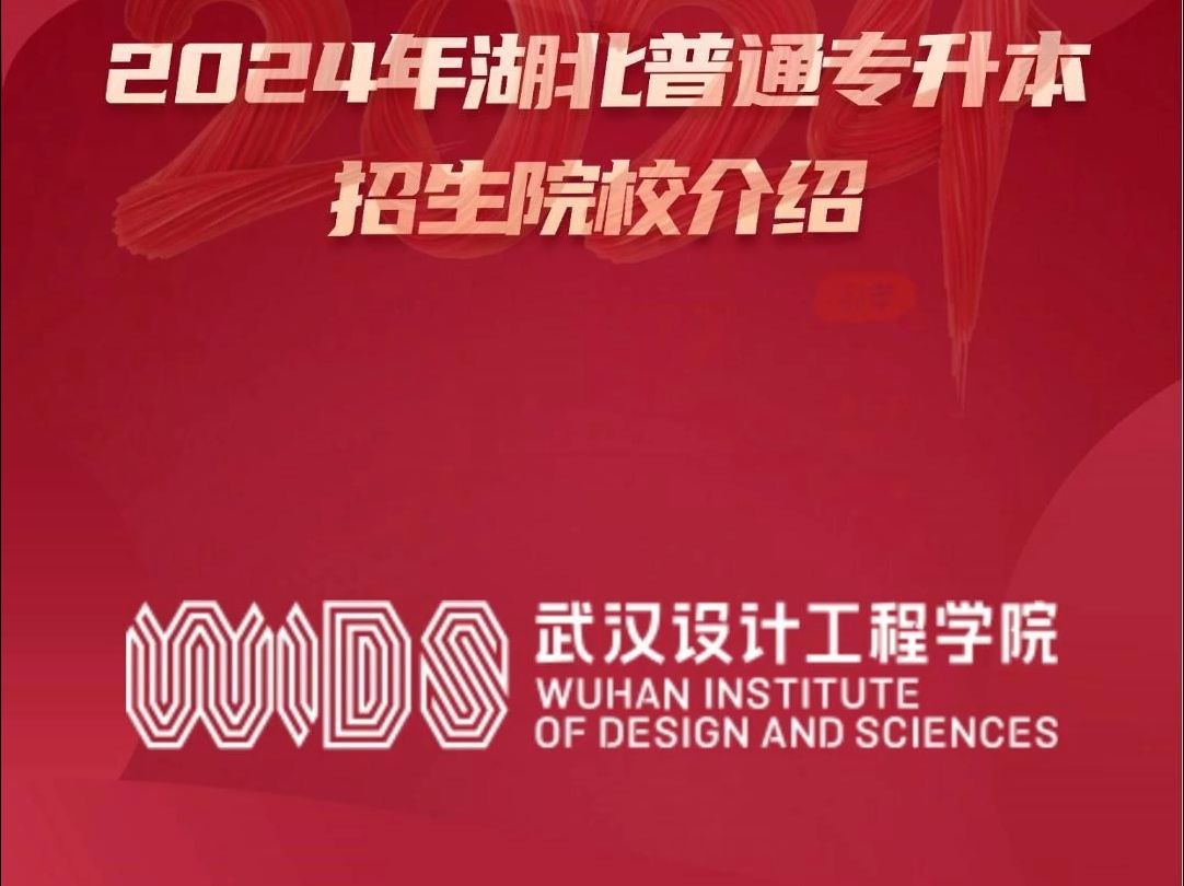 26年湖北普通专升本院校介绍武汉设计工程学院哔哩哔哩bilibili