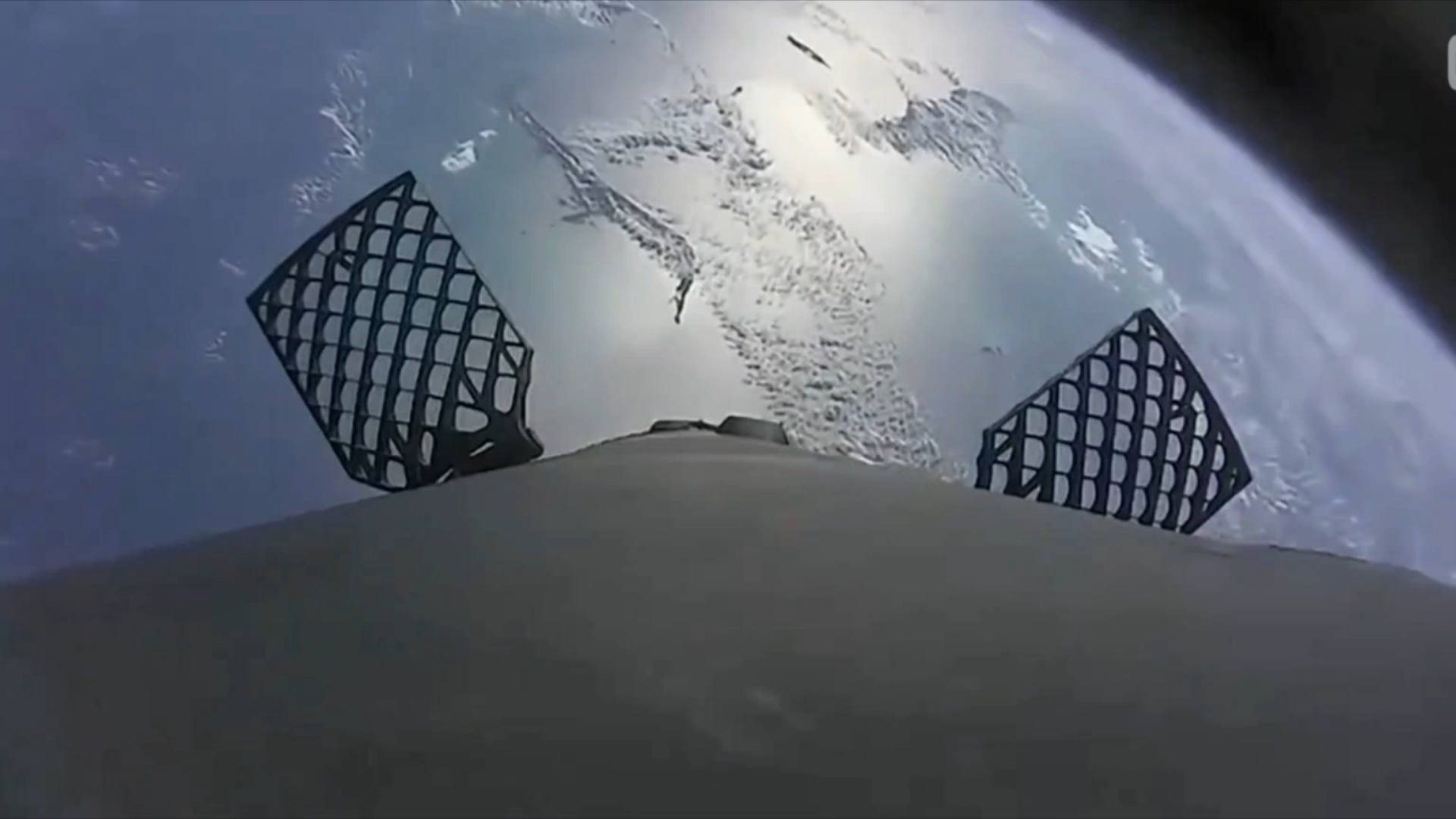 spaceX飞船数分钟内从发射到自主返回落地全过程,高程370KM哔哩哔哩bilibili