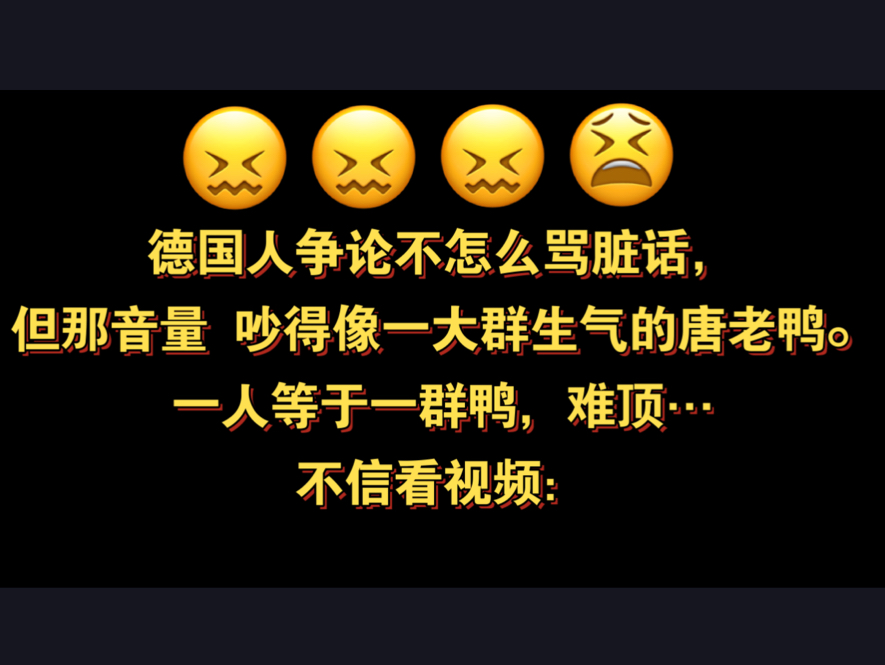 德国综艺观后感:你们听过德国人辩论吗?比掉进一大群吵架的人堆里还难顶哔哩哔哩bilibili