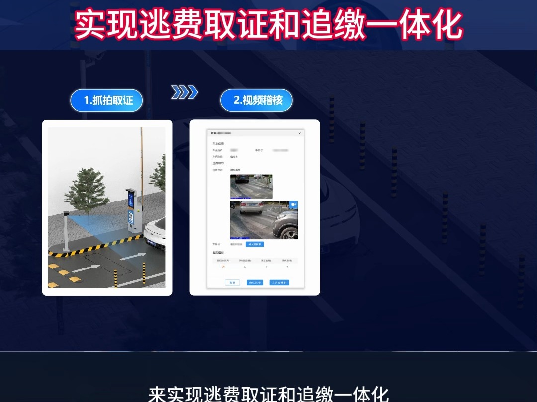 艾科智泊“防逃费”全流程演示!实现逃费取证和追缴一体化哔哩哔哩bilibili