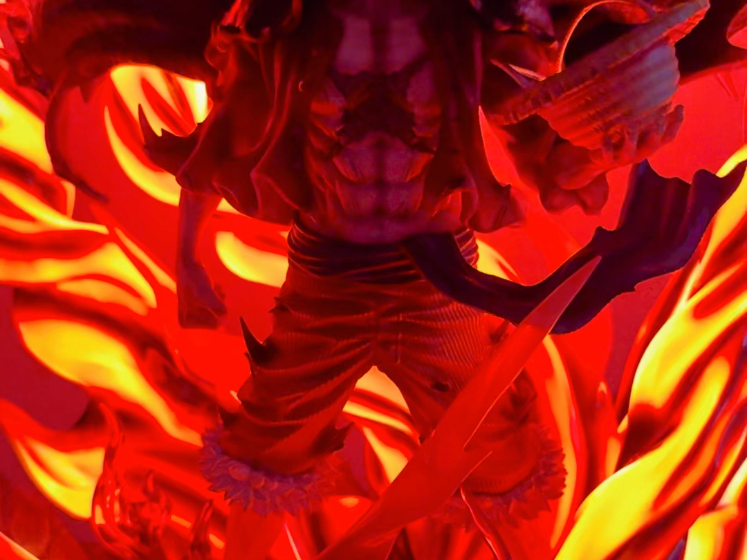 海贼王天绘霸王色路飞配上巨人的bgm帅爆了