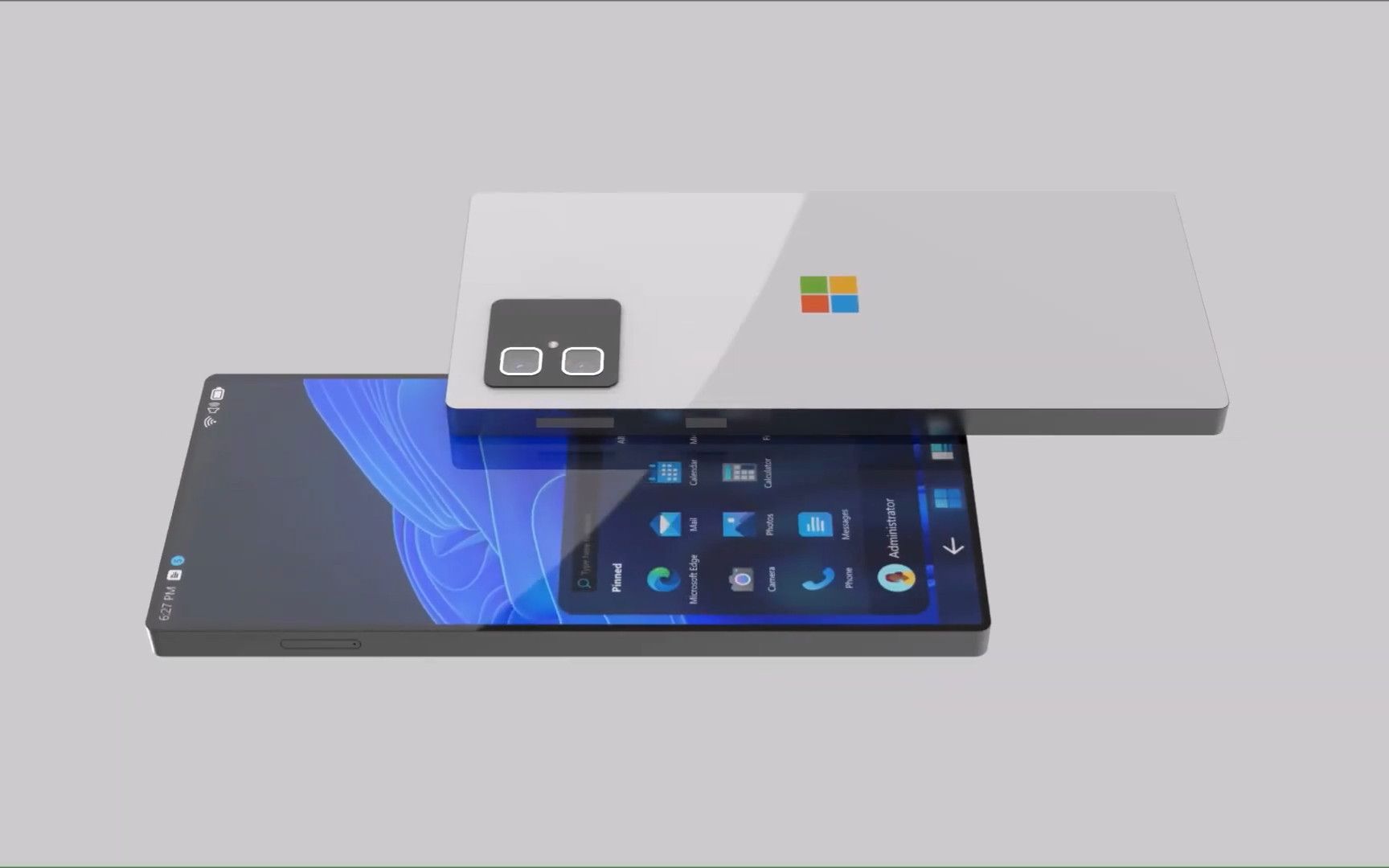 微软 lumia 1030 概念机:方方正正的设计,圆滑当道时代的锐利异类