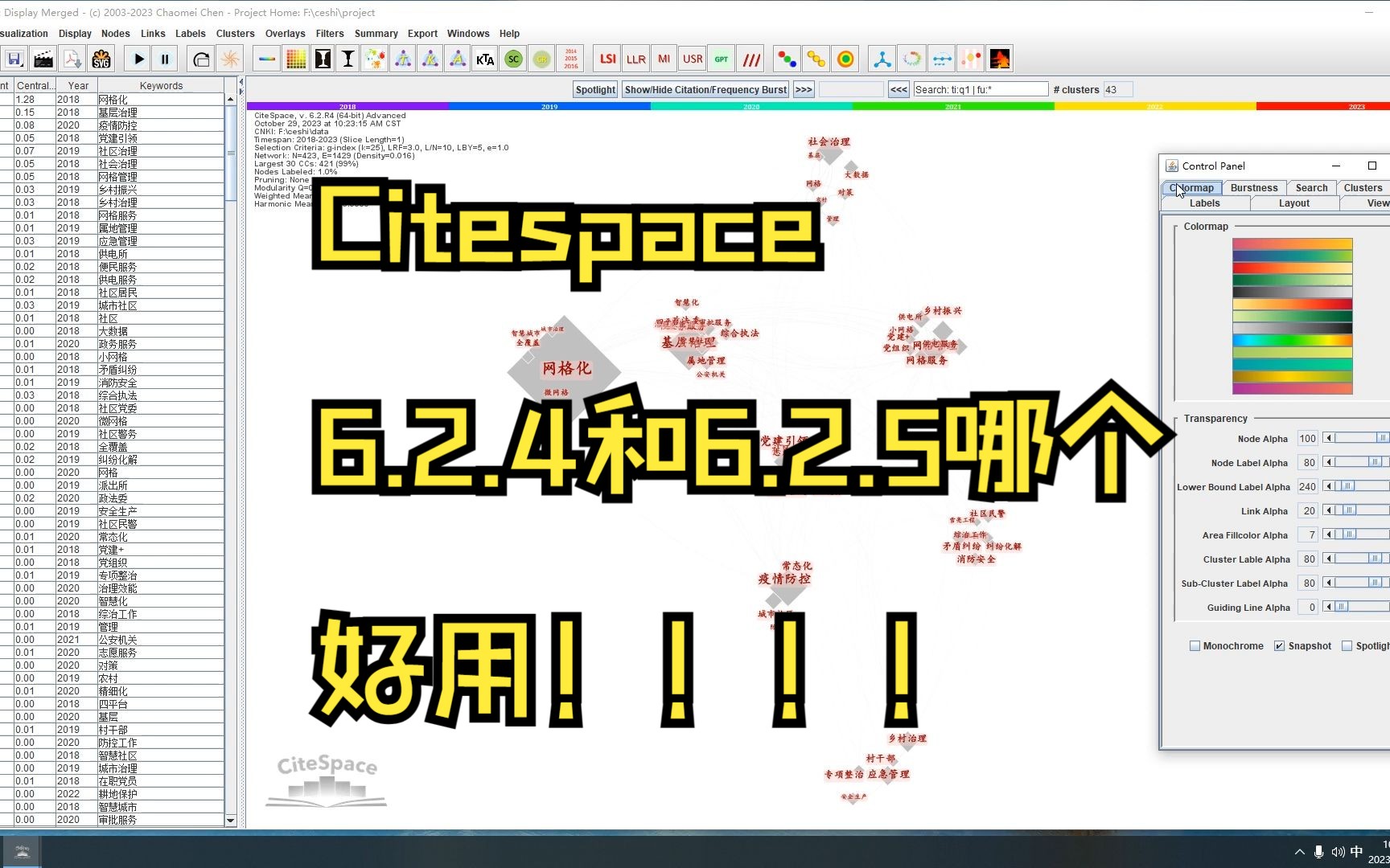 Citespace 6 2 4 citespace 6 2 5 citespace citespace 