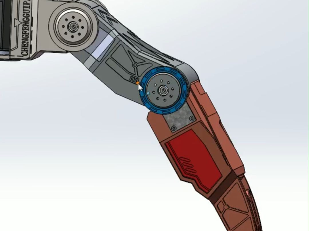 机械腿上下运动