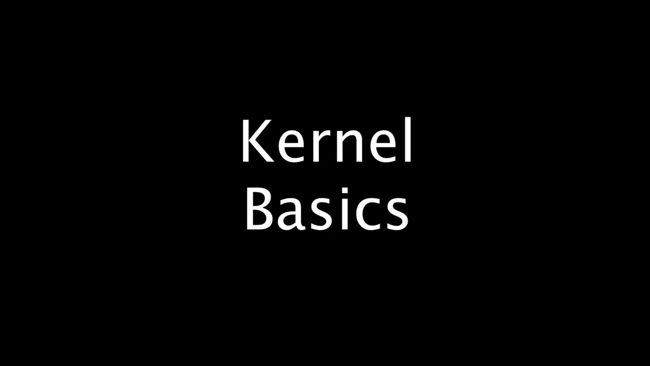 [图]linux Kernel基础知识