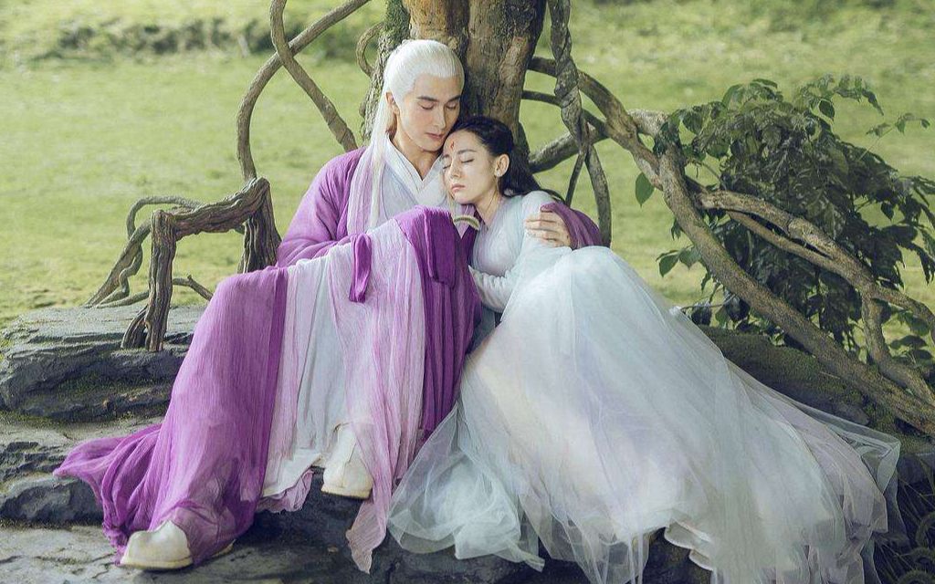 迪丽热巴三生三世枕上书看帝君和凤九演绎甜甜的桃花笑