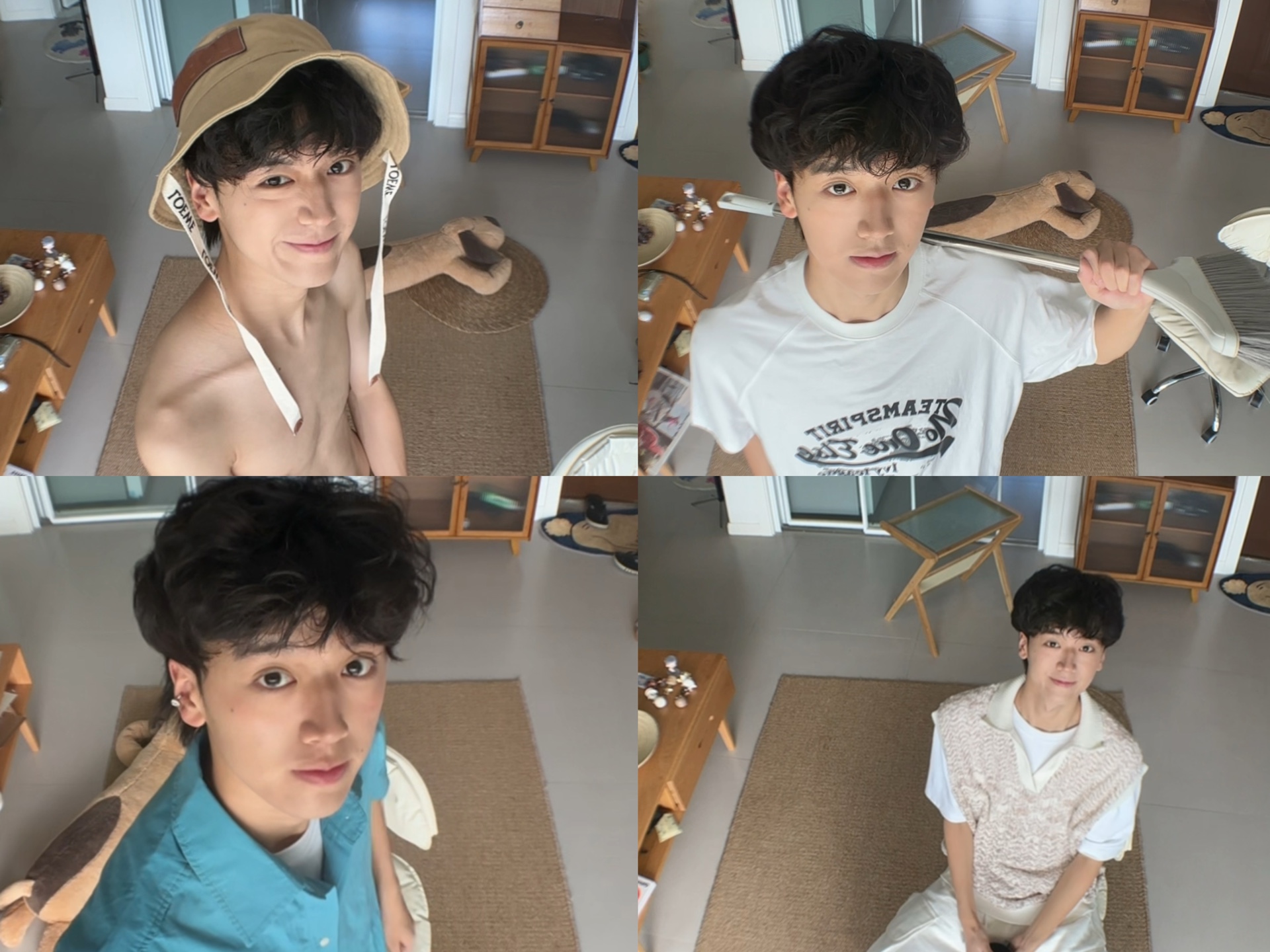 男大学生的一周穿搭