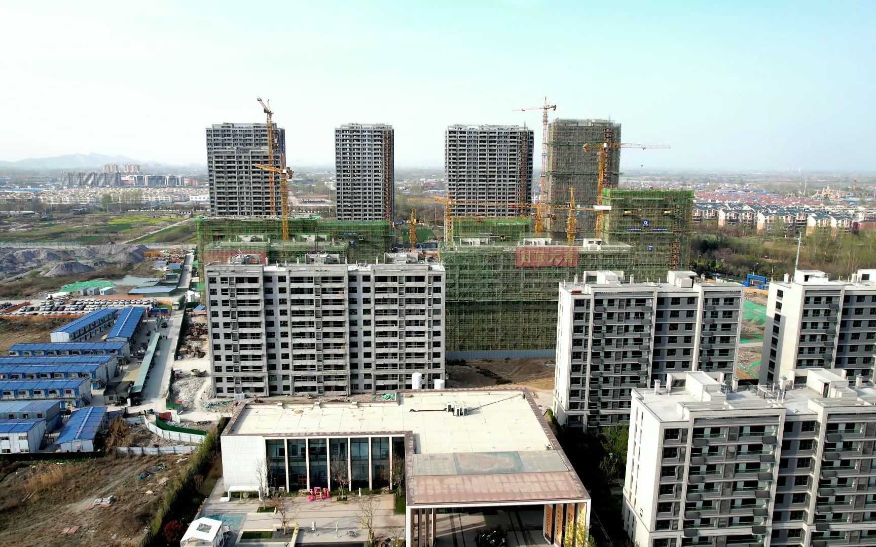 春月美庐3月工程进度