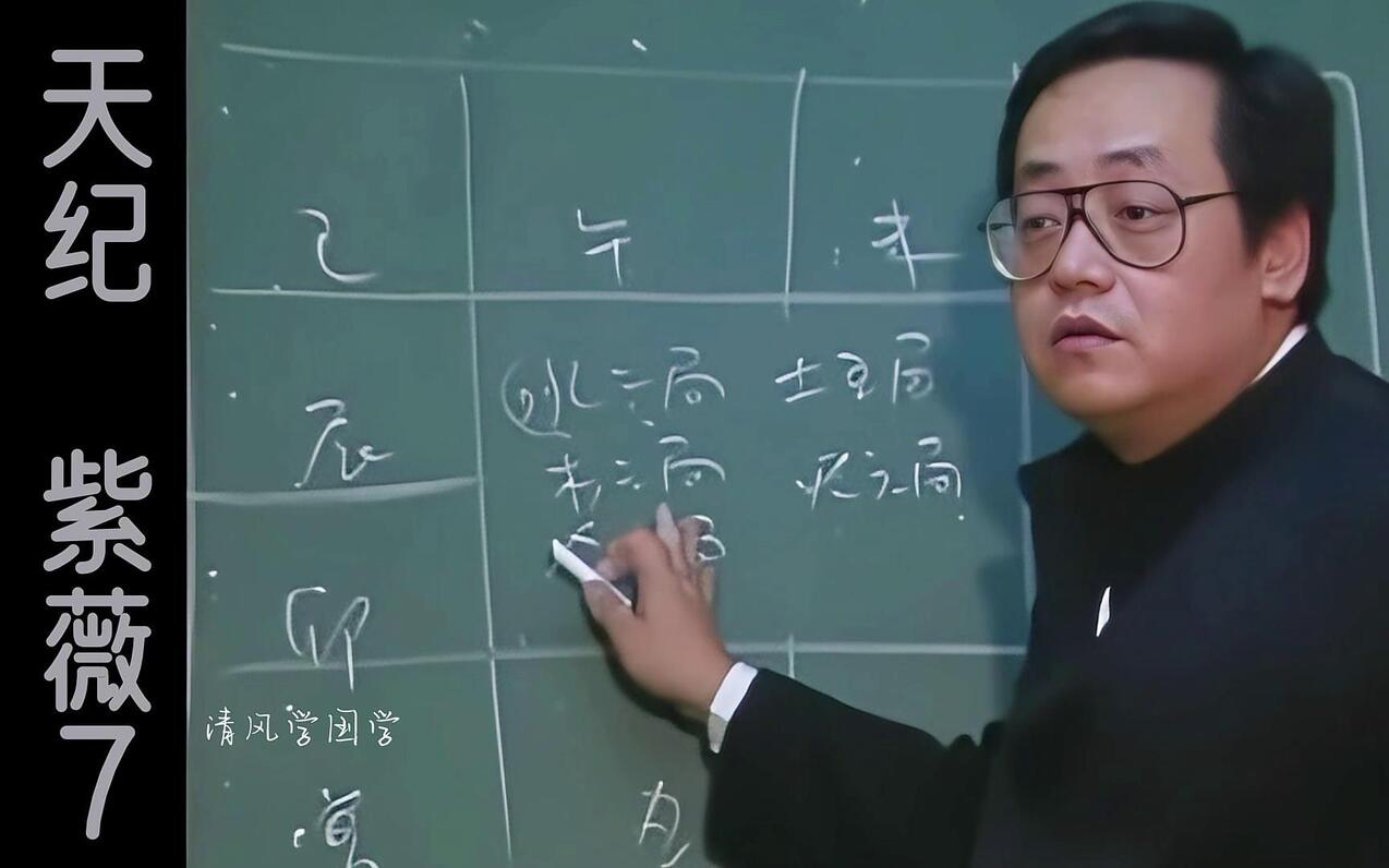 倪海厦老师天纪紫微斗数篇7，高清修复，手动纠正字幕 - 哔哩哔哩