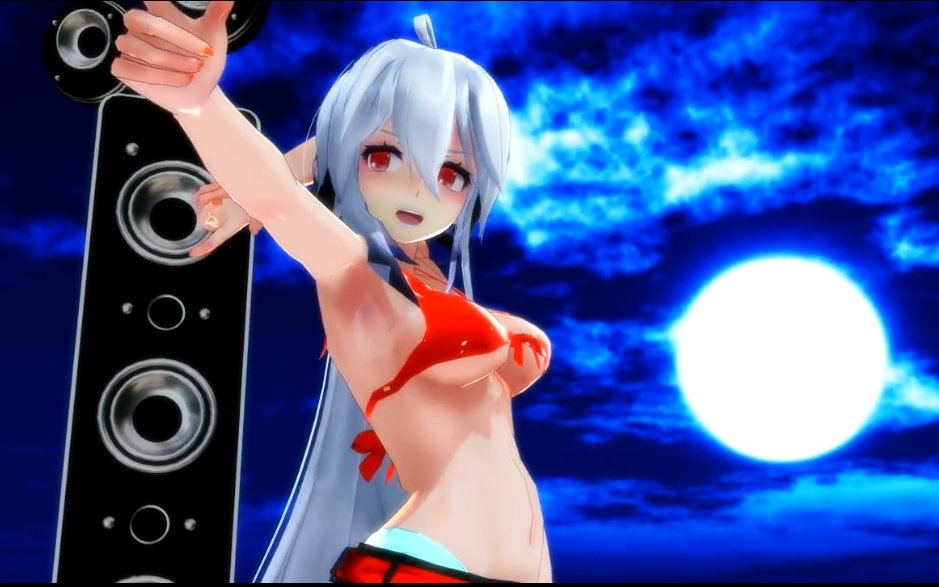 [图]【MMD】弱音『Cyber Thunder Cider 』