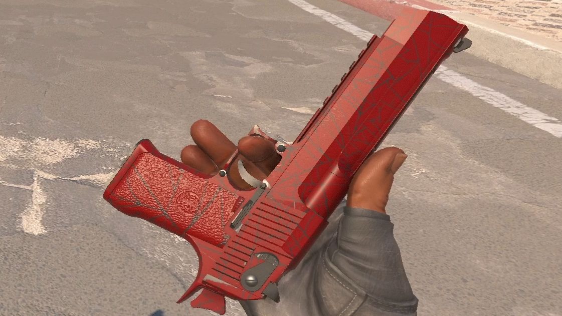 cs2 沙漠之鹰 深红之网