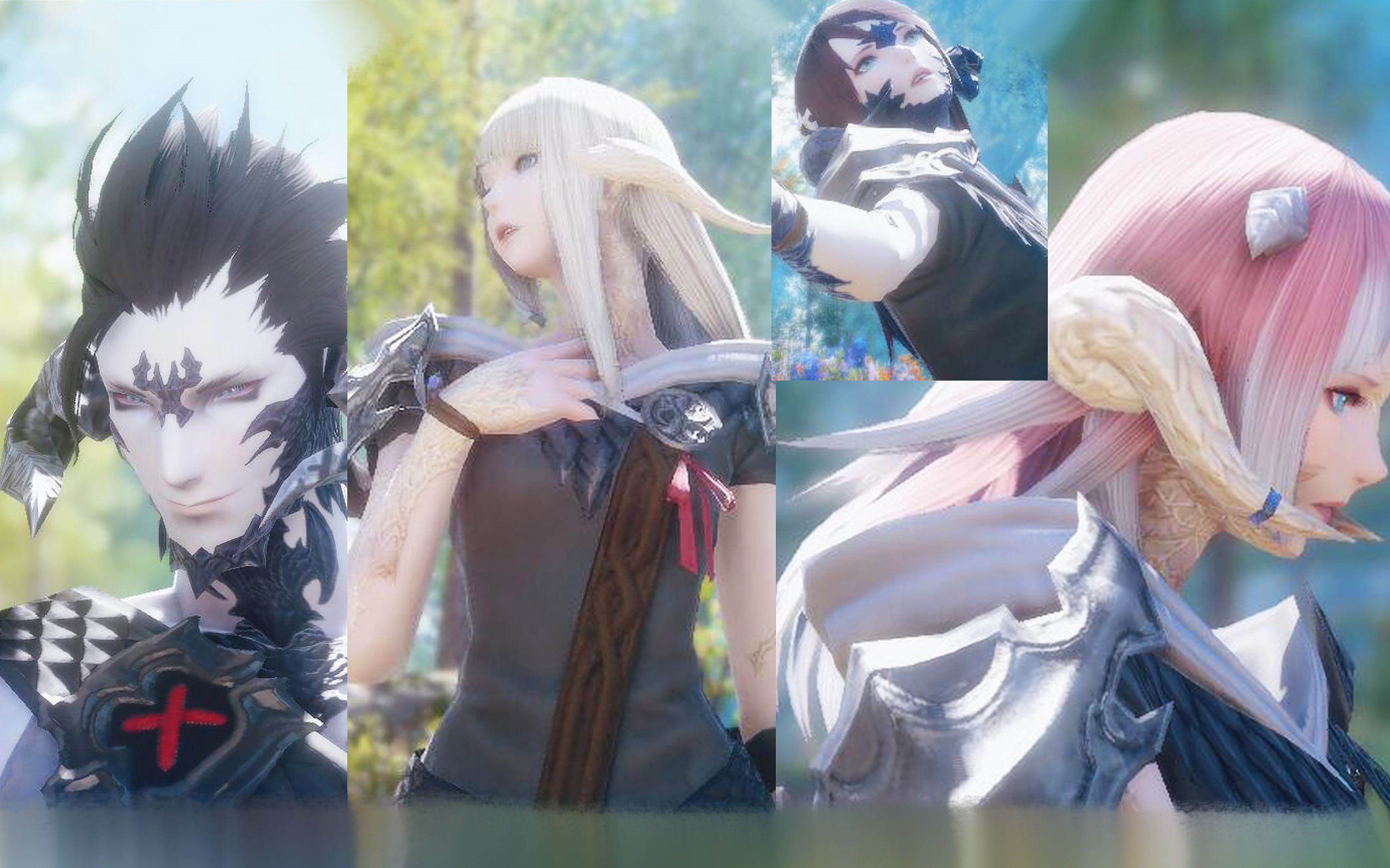 【FF14】9只美魅龙女龙男捏脸数据 无偿分享 有你喜欢的吗?网络游戏热门视频