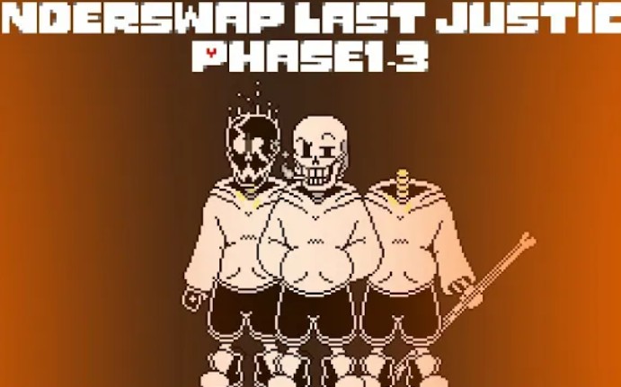 [图][ 反转之下-最后的正义 ] UnderTale AU： underswap last justice phase 1-3 theme animated ost