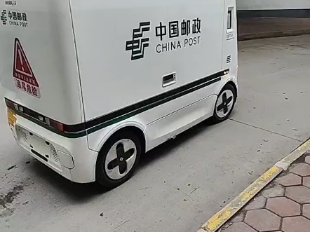 邮政这个车车不错很能装件的