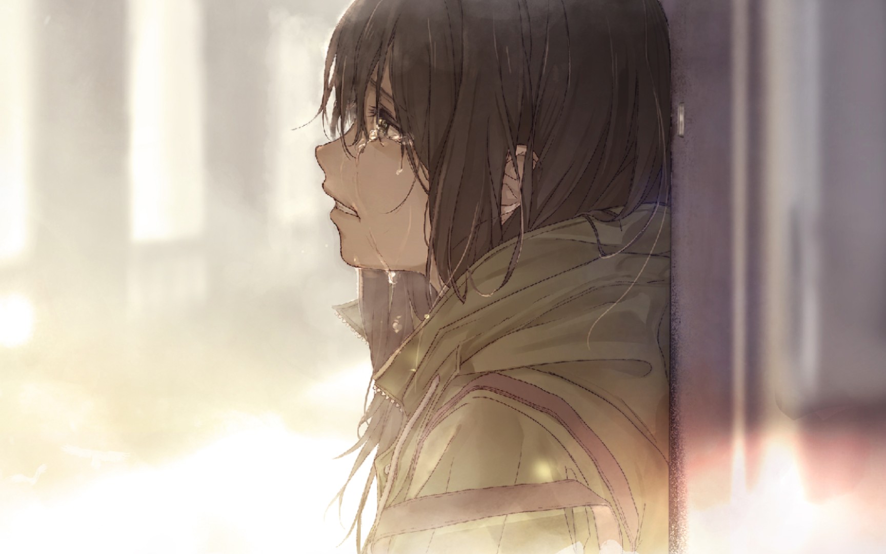 "为什么你嘴里带着笑,眼里却含着泪呢?