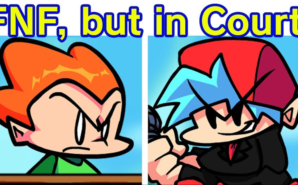 fnf pico和bf vs 律师echo周_哔哩哔哩bilibili