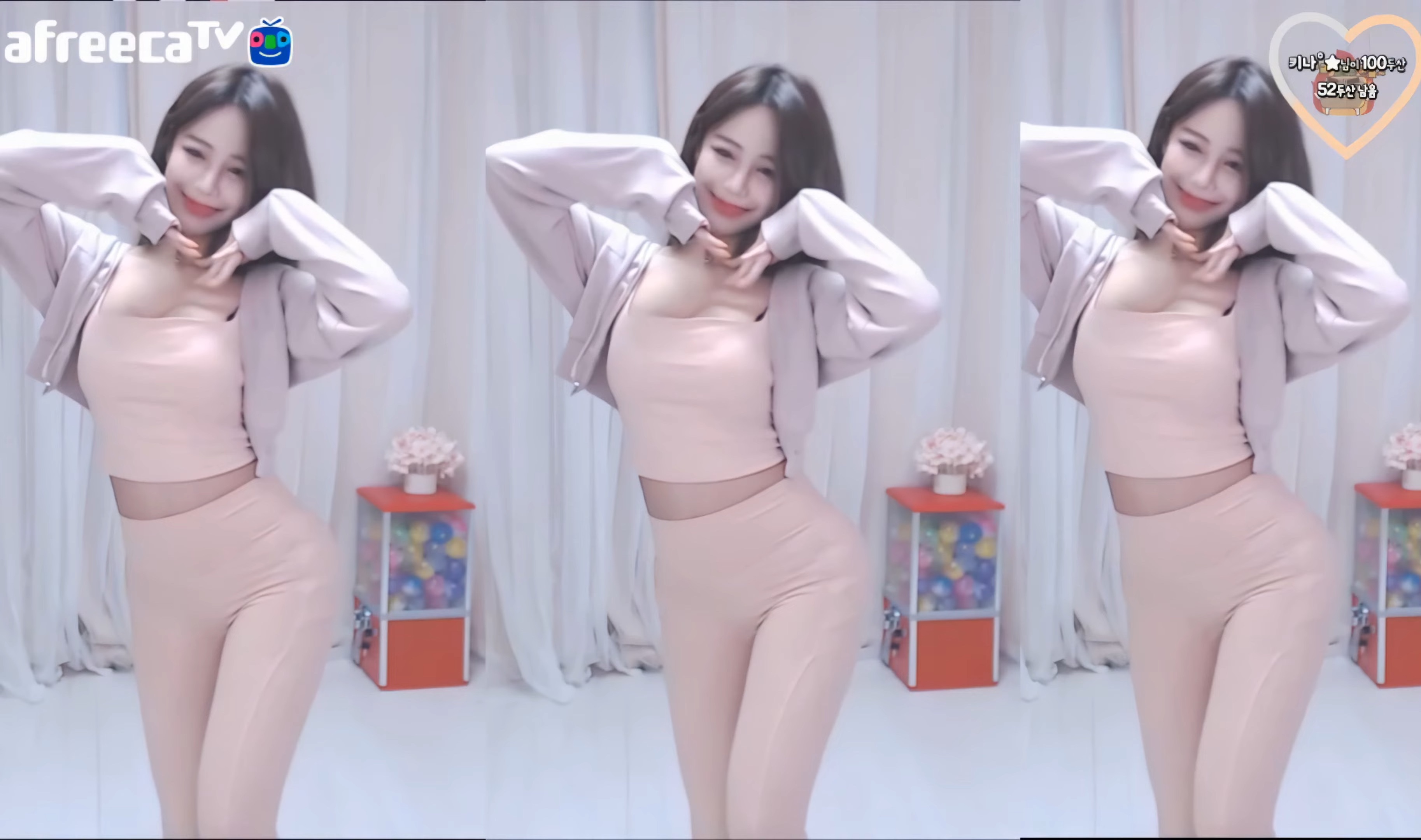 韩国女主播bj haru s2 - bo peep bo peep舞蹈表演