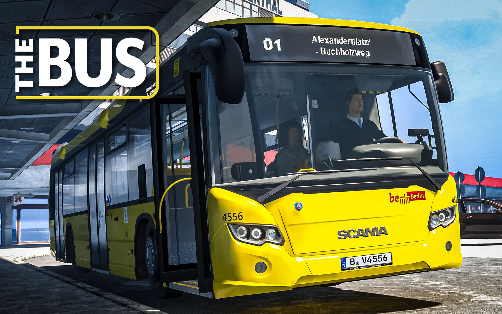 the bus:新游戏试玩 驾驶斯堪尼亚citywidelf于比txl还快的自创01线