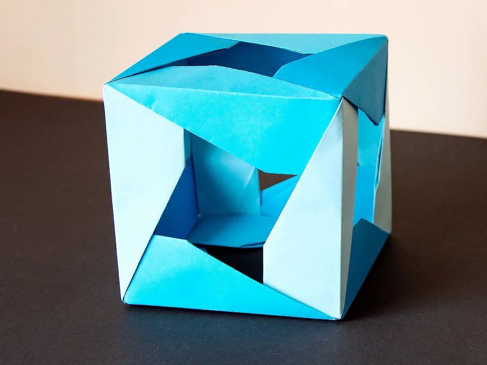 【littlepandaart】star-shaped windows折纸花球制作教程