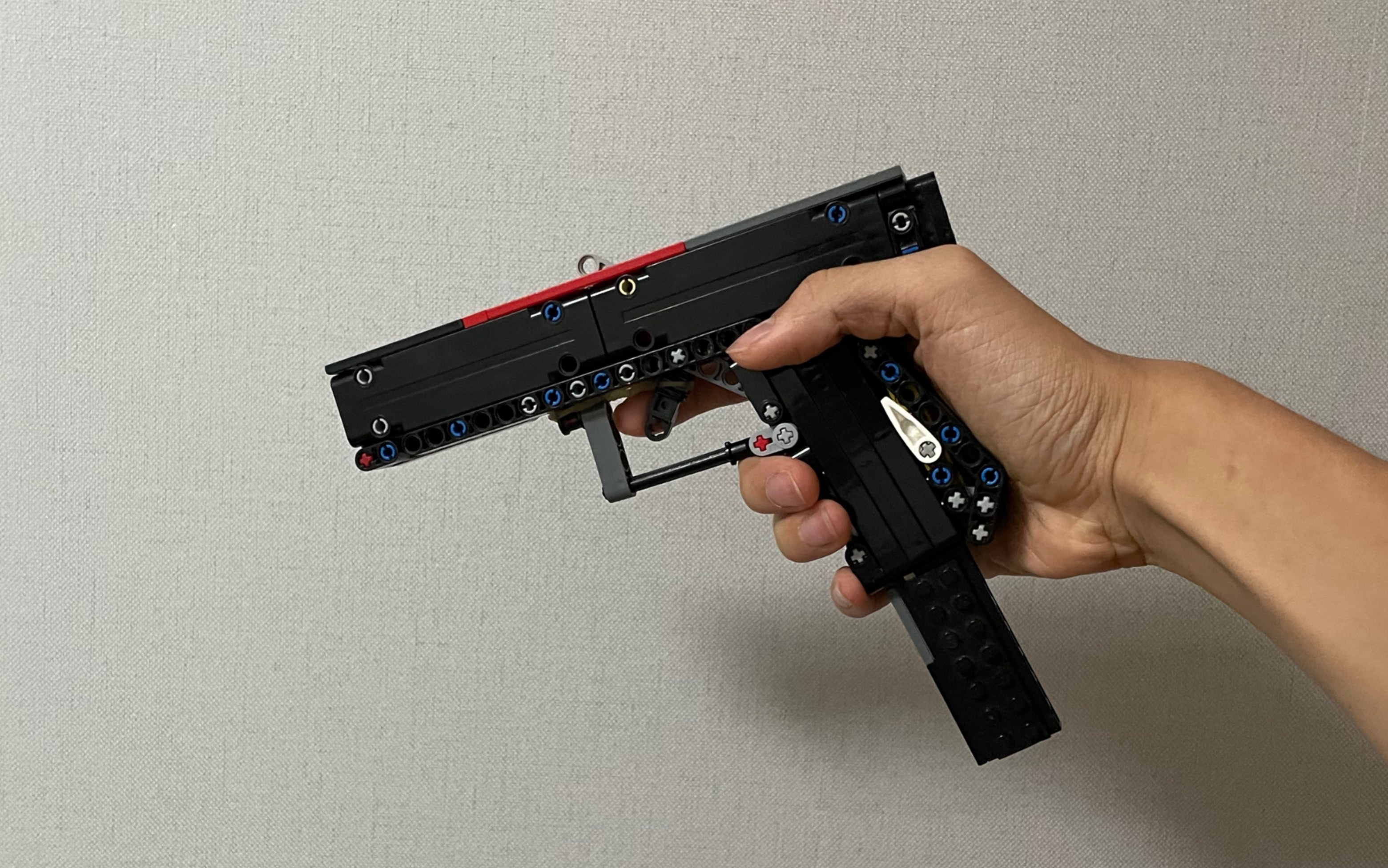 lego glock18 反吹回膛皮筋手槍1.0【樂高槍/原創】