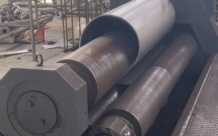 10个厚度不锈钢钢板卷圆