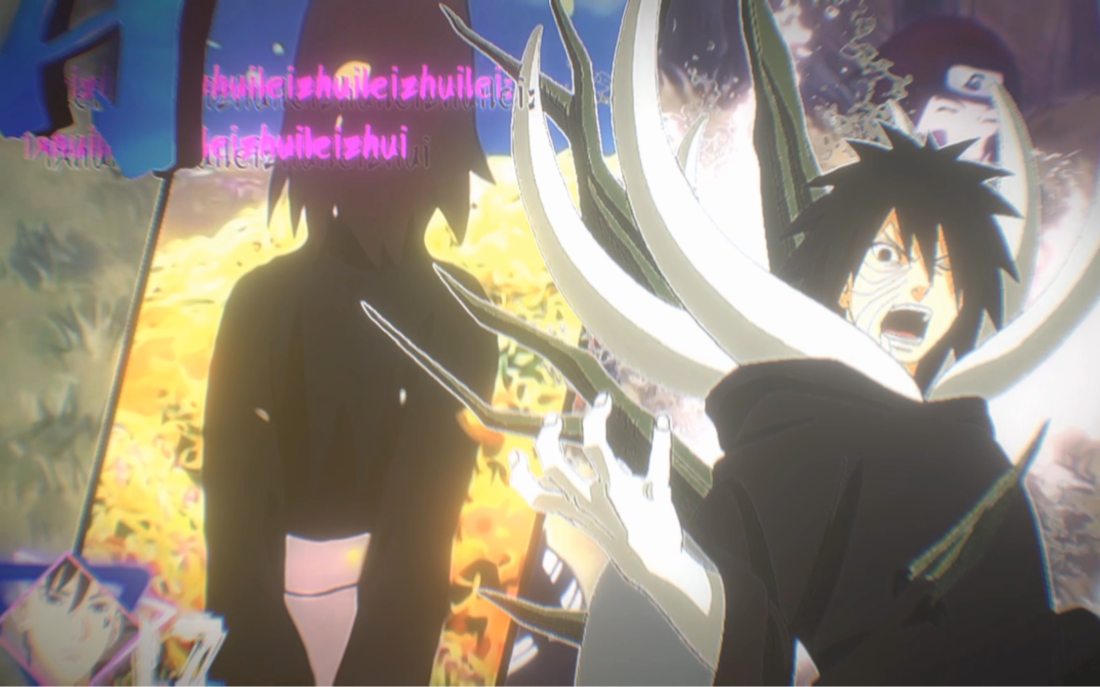 庭中三千梨花树,再无一朵入我心.#火影忍者手游 #带土 #琳