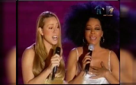 [图]Diana Ross Mariah Carey Baby Love Stop! In The Name Of Love 【Divas Live 2000】