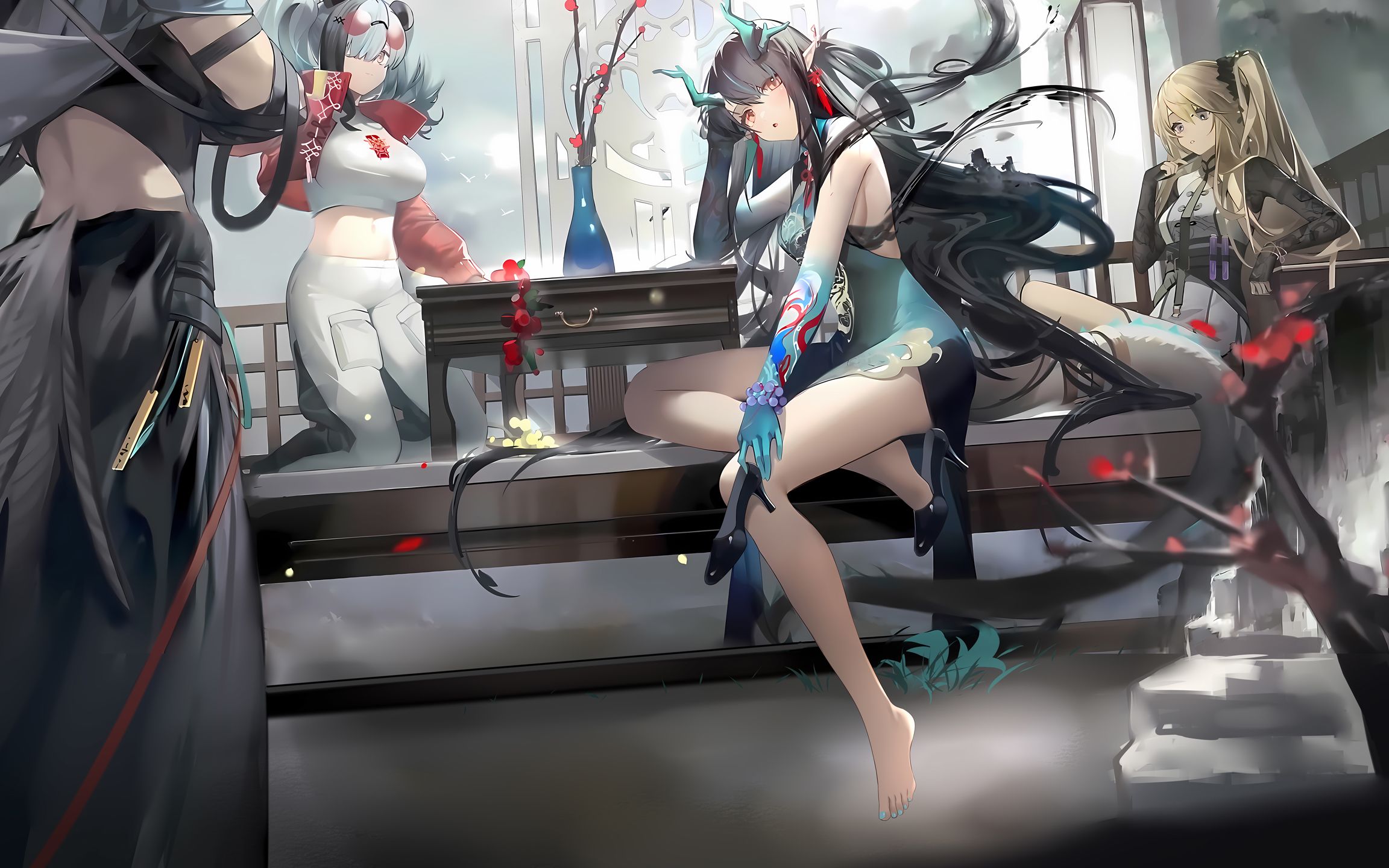 【明日方舟】抠夕脚,无中生脚
