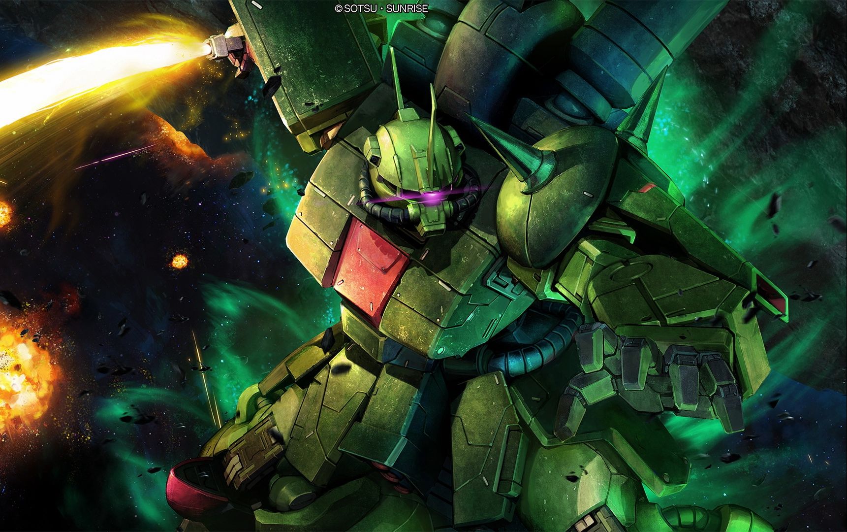 gbo2 扎古三改之我的脑子只有蓄力格 13w