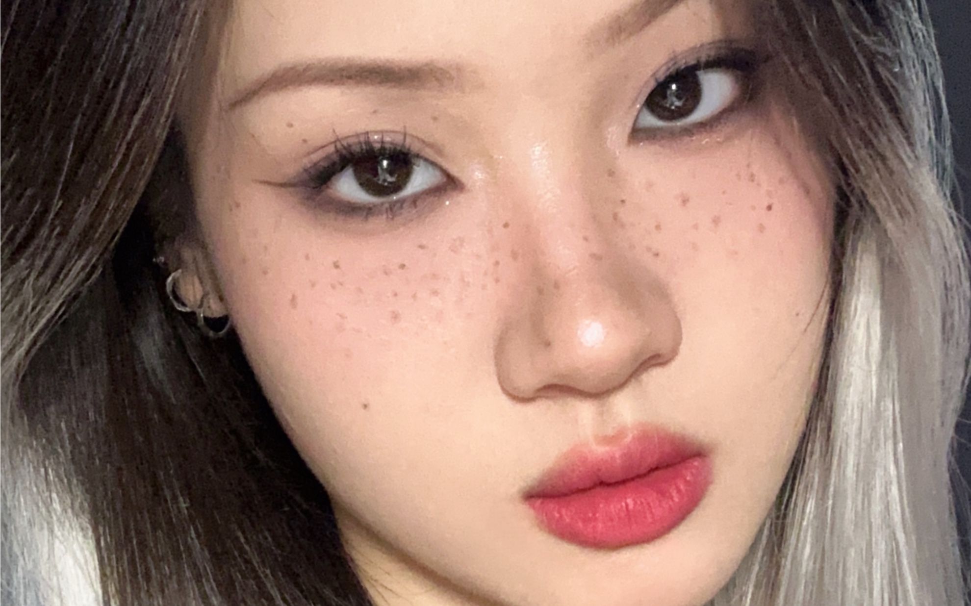 亚裔雀斑妆 妆容分享 化妆搭子上线进来一起化妆