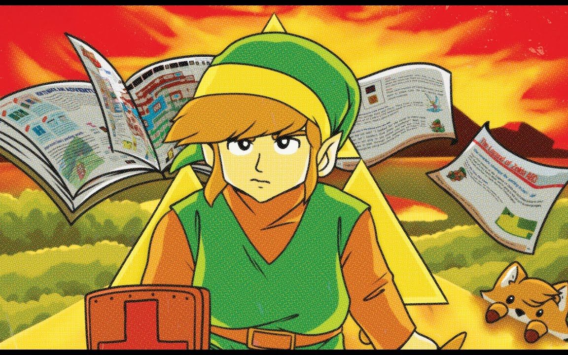 [英字]《塞尔达传说》初代的设计理念,以及tunic是怎样把它发扬光大的