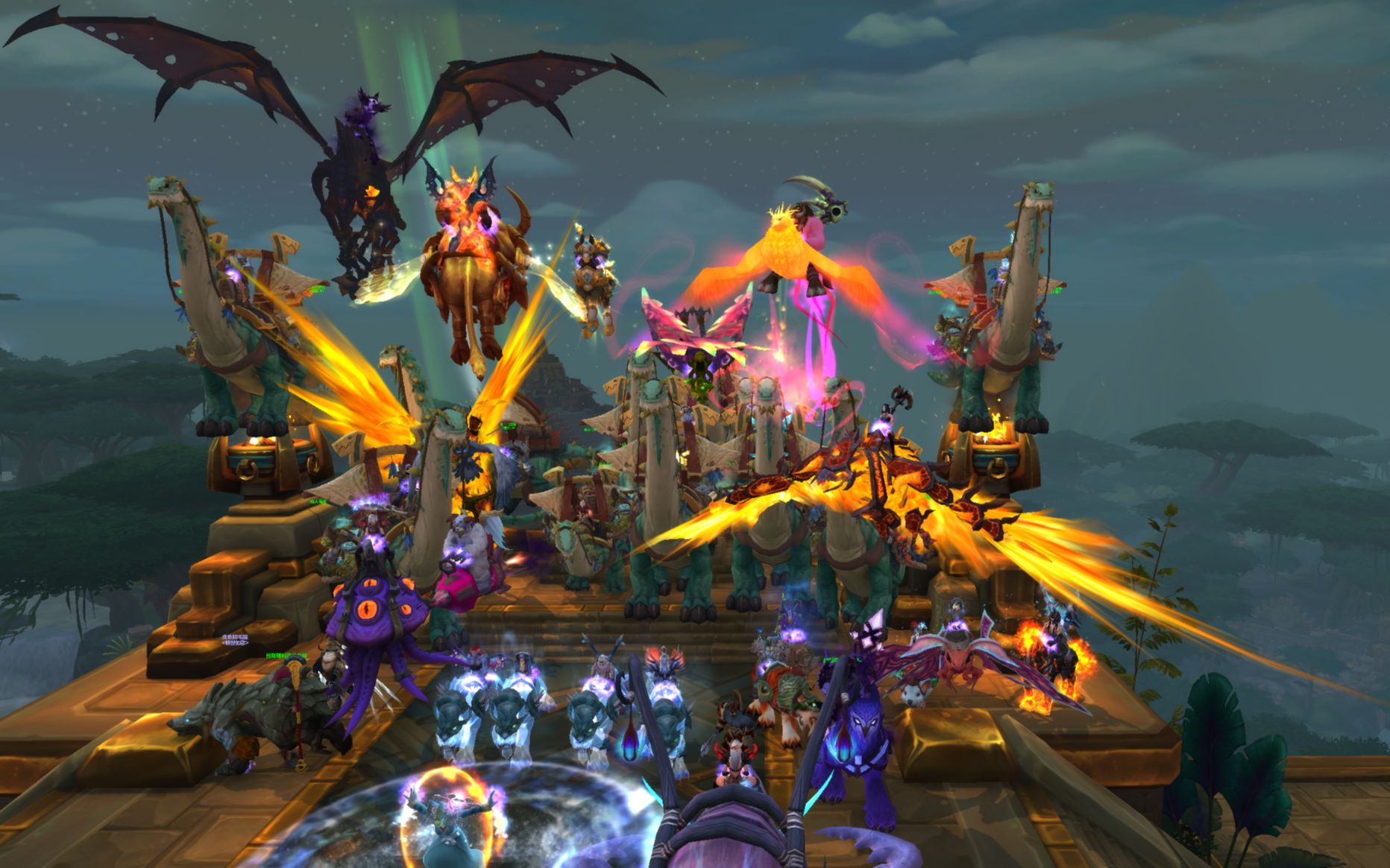 魔兽世界倾世如歌公会9.0大秘境冲层赛比赛圆满结束发奖啦_魔兽世界